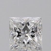 1.52 Carat E-SI2 Princess Cut Natural Diamond
